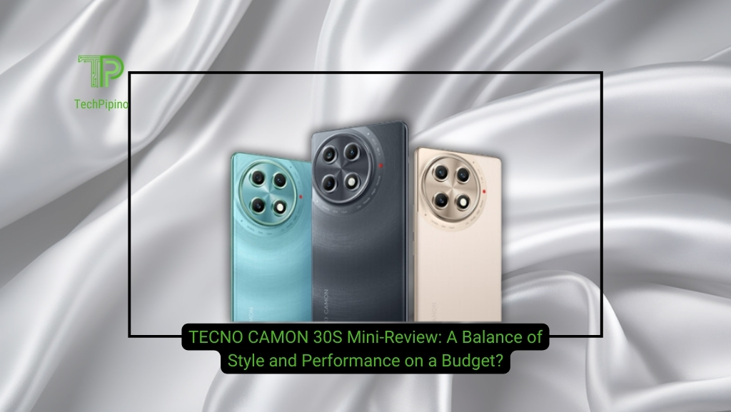 Thumbnail for TECNO CAMON 30S Mini-Review.