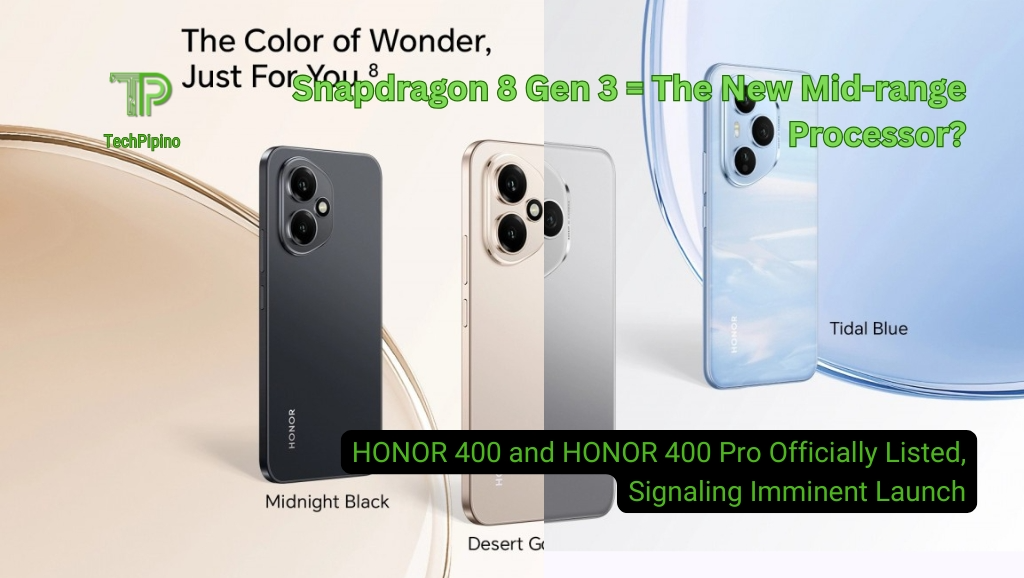 HONOR 400 and HONOR 400 Pro Officially Listed, Signaling Imminent Launch