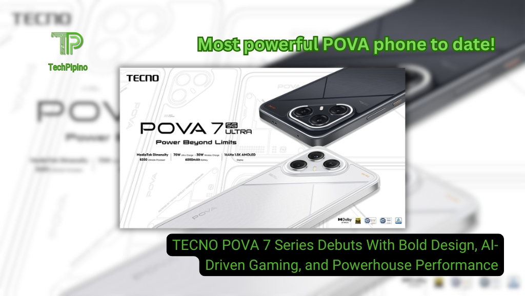 TECNO POVA 7 Series Debuts With Bold Design, AI-Driven Gaming, and Powerhouse Performance