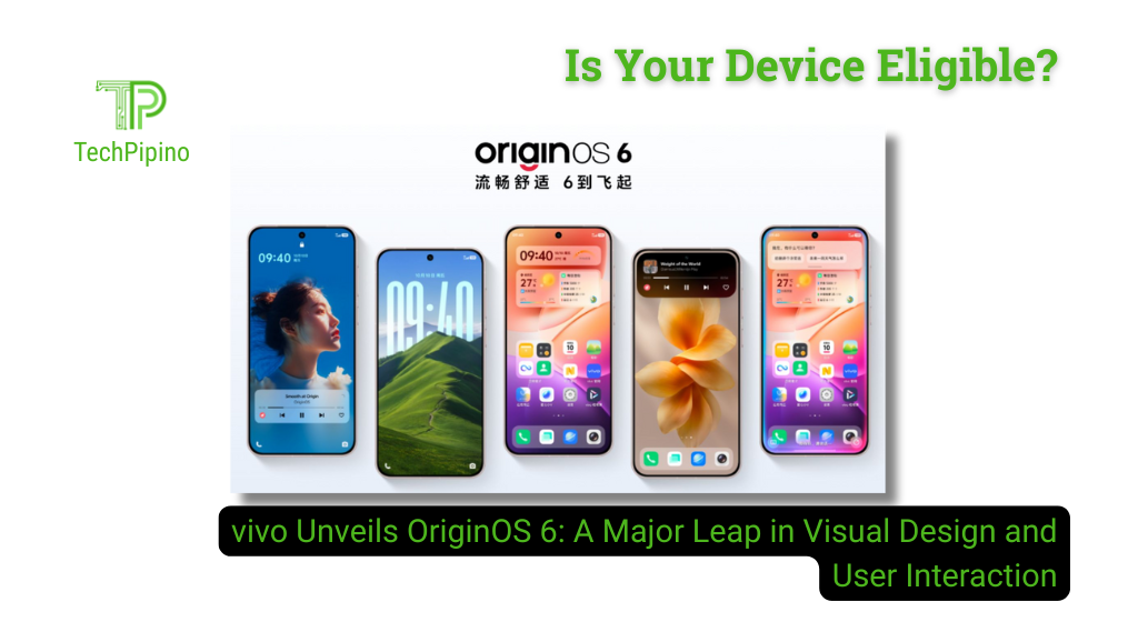 vivo unveils OriginOS 6 — redefining mobile design.