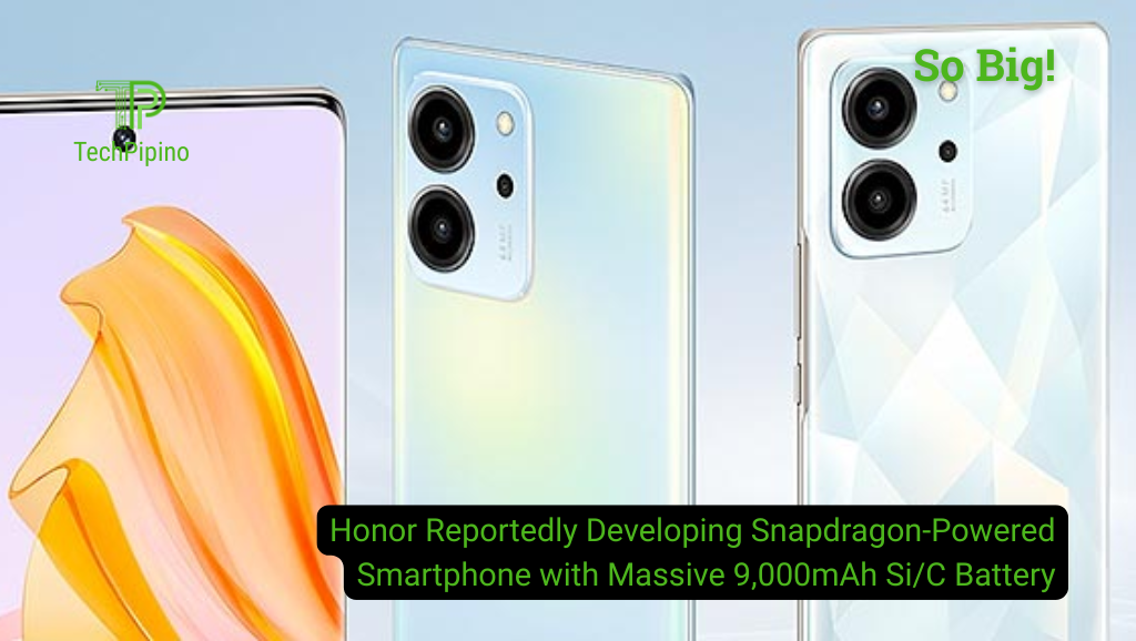 Honor Reportedly Developing Snapdragon-Powered Smartphone with Massive 9,000mAh Si/C Battery