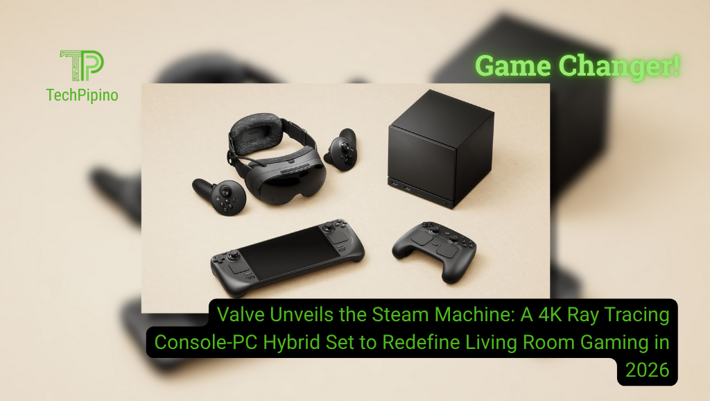 Valve Unveils the Steam Machine: A 4K Ray Tracing Console-PC Hybrid Set to Redefine Living Room Gaming in 2026