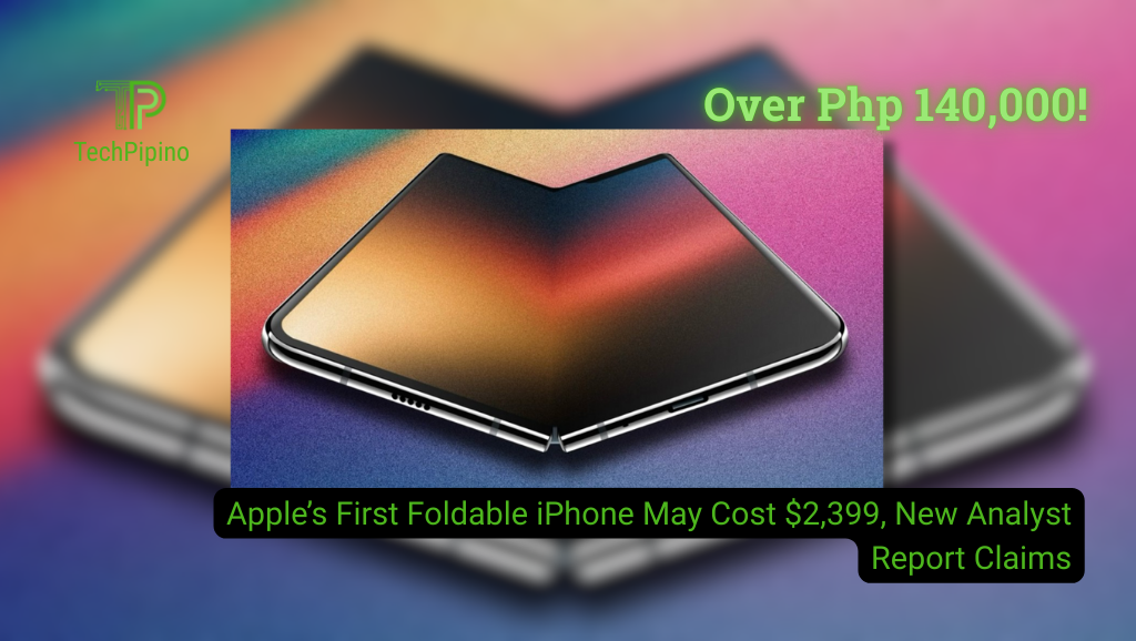 Apple’s First Foldable iPhone May Cost $2,399, New Analyst Report Claims
