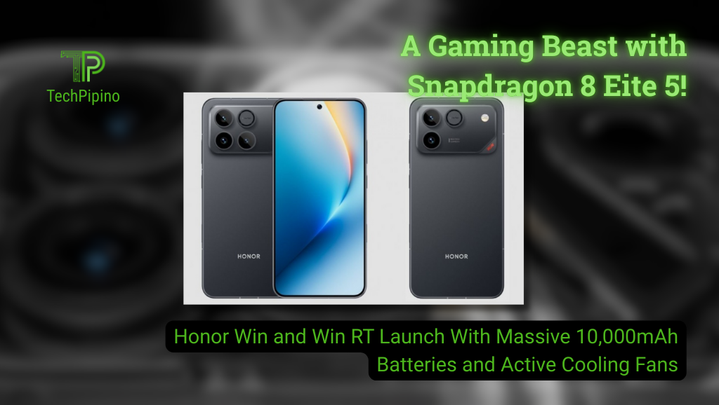 Honor Win and Win RT Launch With Massive 10,000mAh Batteries and Active Cooling Fans