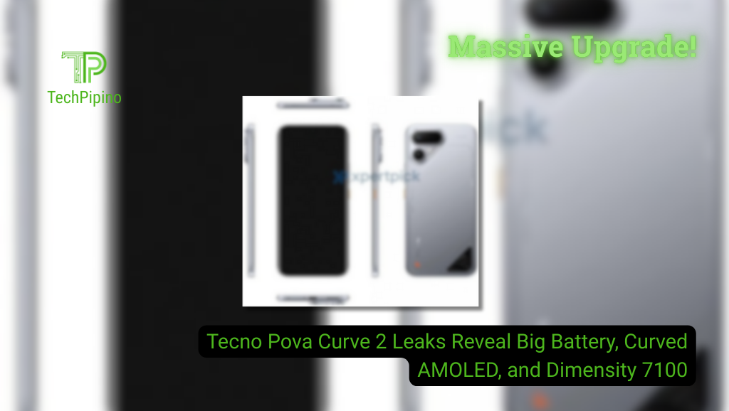 Tecno Pova Curve 2 Leaks Reveal Big Battery, Curved AMOLED, and Dimensity 7100