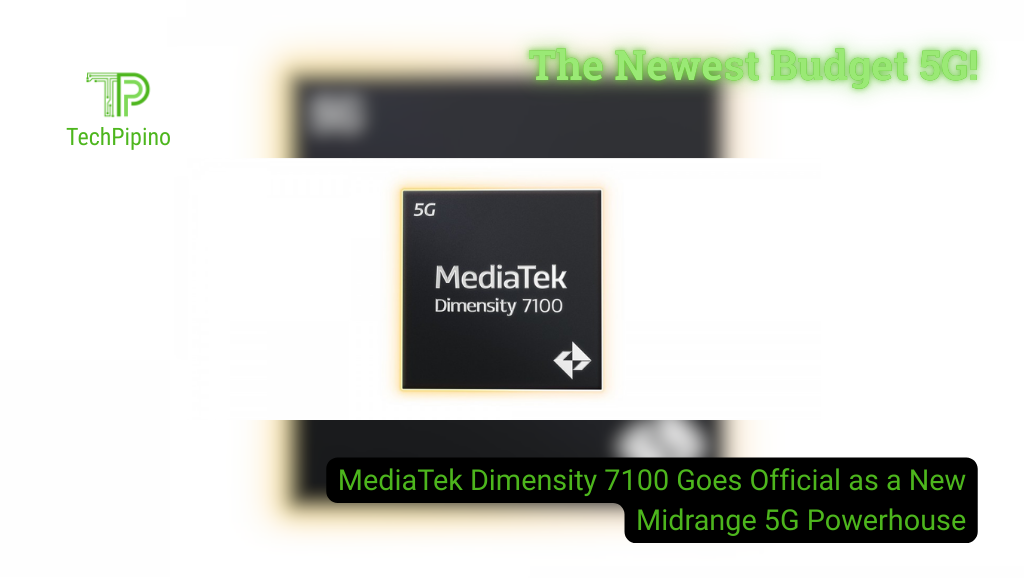 MediaTek Dimensity 7100 Goes Official as a New Midrange 5G Powerhouse