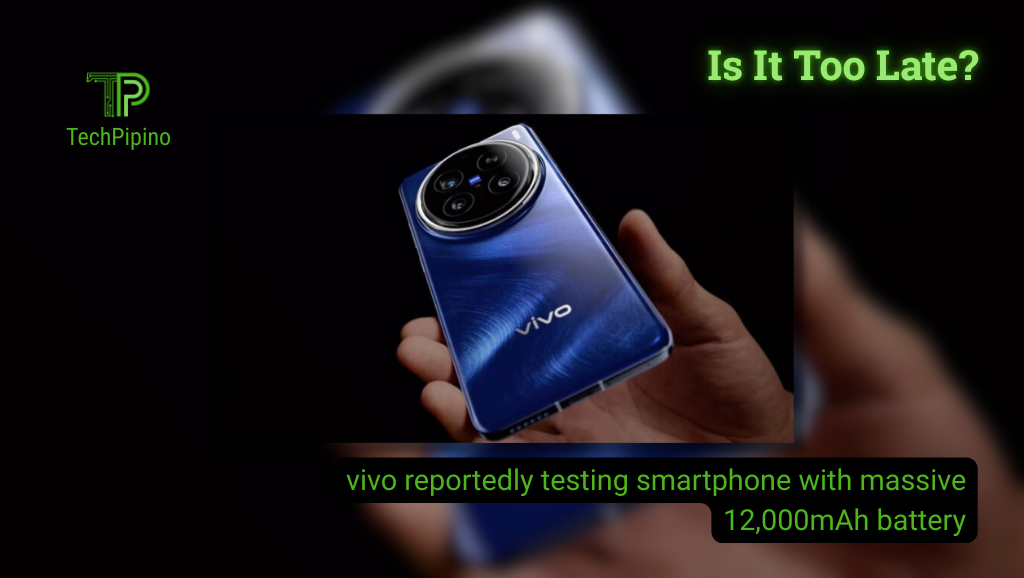 vivo reportedly testing smartphone with massive 12,000mAh battery