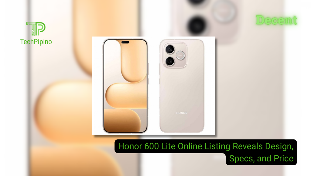 Honor 600 Lite Online Listing Reveals Design, Specs, and Price