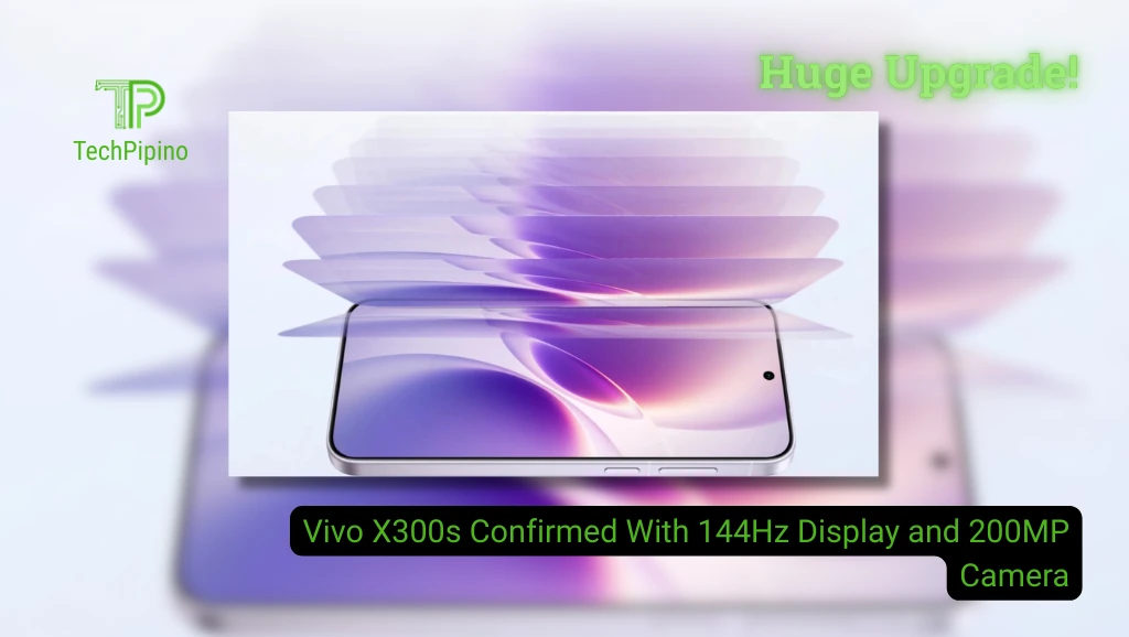 vivo X300s Launch Confirmed With 144Hz Display and 200MP Camera
