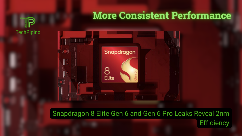 Snapdragon 8 Elite Gen 6 and Gen 6 Pro Leaks Reveal 2nm Efficiency