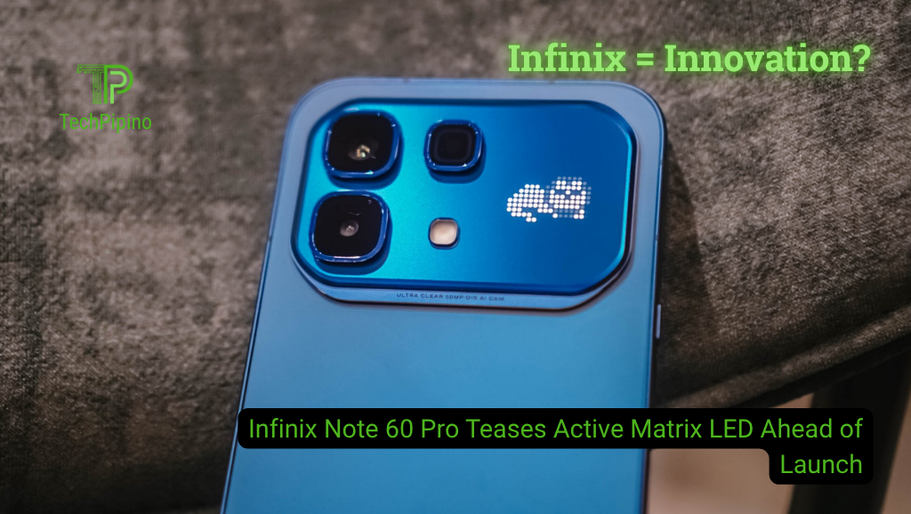 Infinix Note 60 Pro Teases Active Matrix LED Ahead of Launch