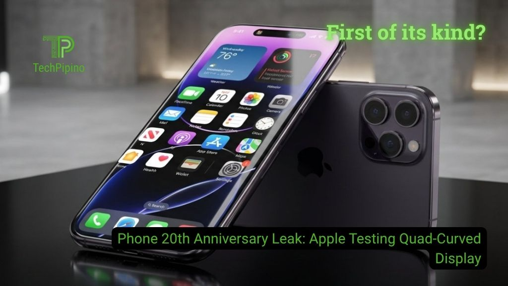 iPhone 20th Anniversary Leak: Apple Testing Quad-Curved Display