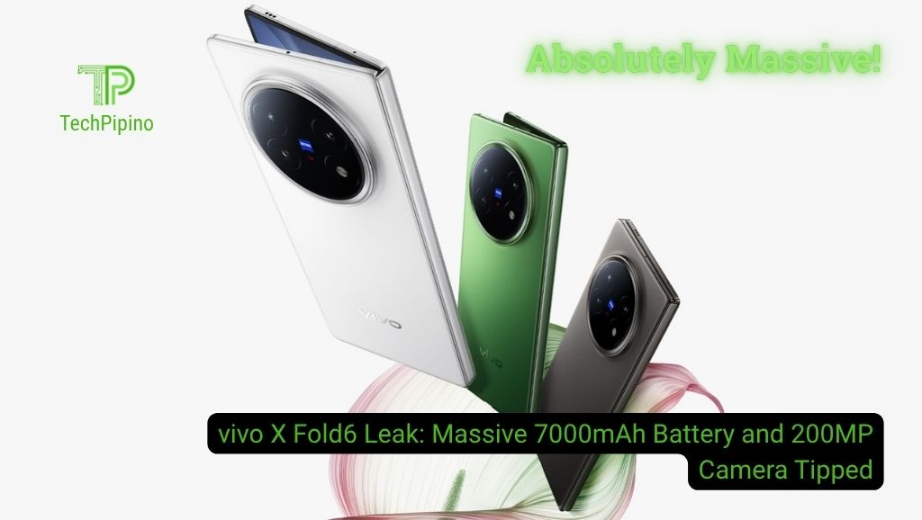 vivo X Fold6 Leak: Massive 7000mAh Battery and 200MP Camera Tipped
