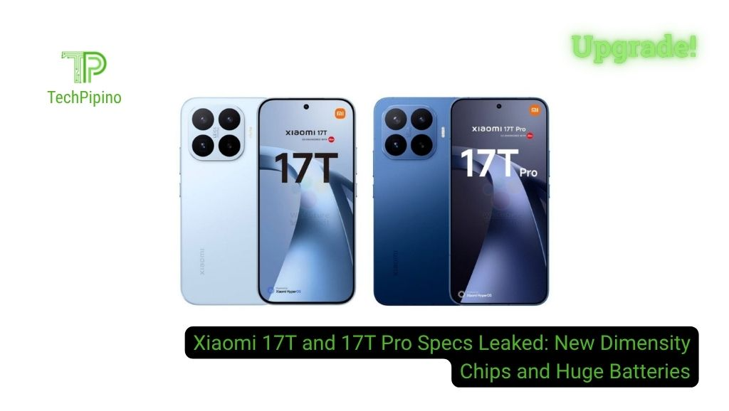 Xiaomi 17T and 17T Pro Specs Leaked: New Dimensity Chips and Huge Batteries