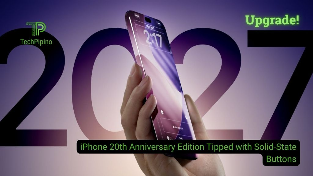 iPhone 20th Anniversary Edition Tipped with Solid-State Buttons