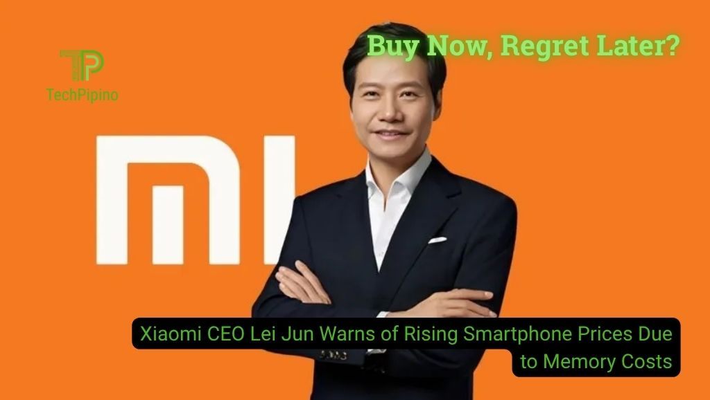 Xiaomi CEO Lei Jun Warns of Rising Smartphone Prices Due to Memory Costs