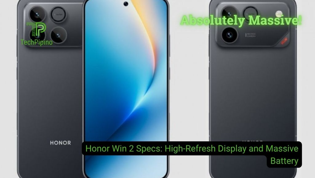Honor Win 2 Specs: High-Refresh Display and Massive Battery