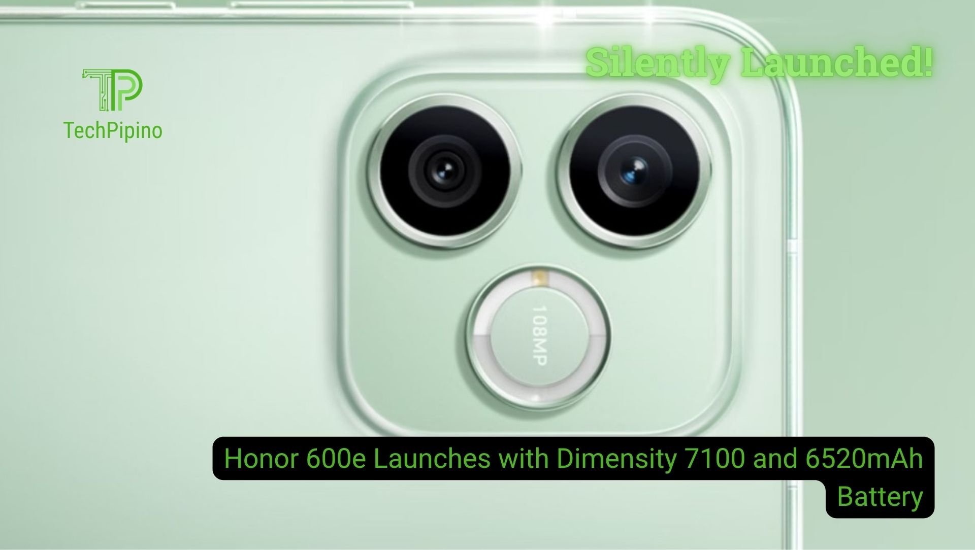 Honor 600e Launches with Dimensity 7100 and 6520mAh Battery