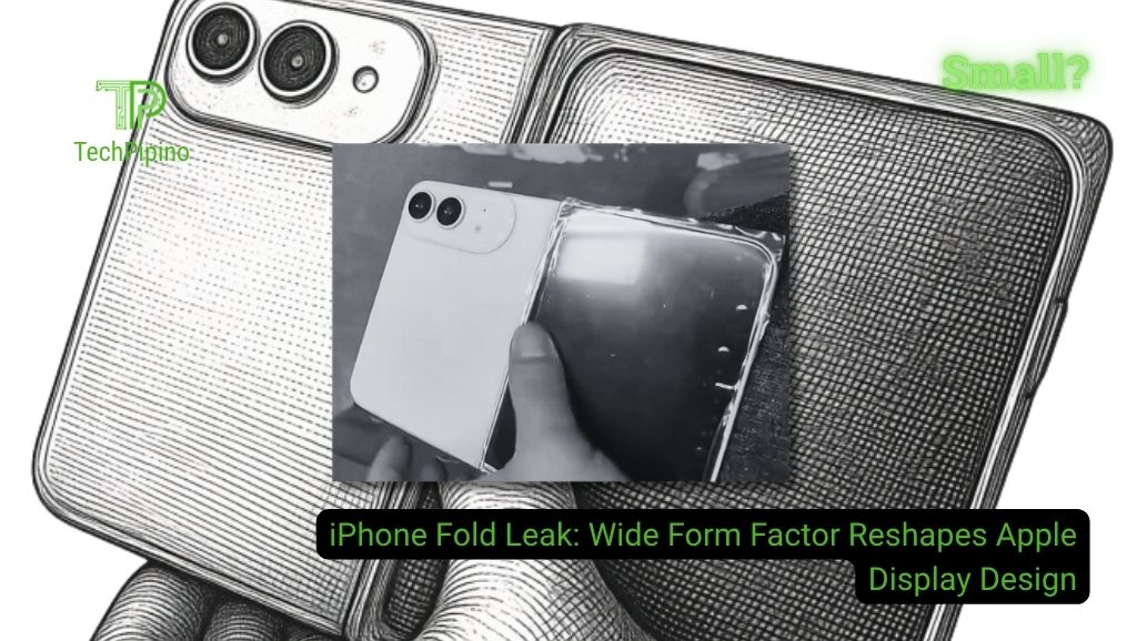 iPhone Fold Leak: Wide Form Factor Reshapes Apple Display Design