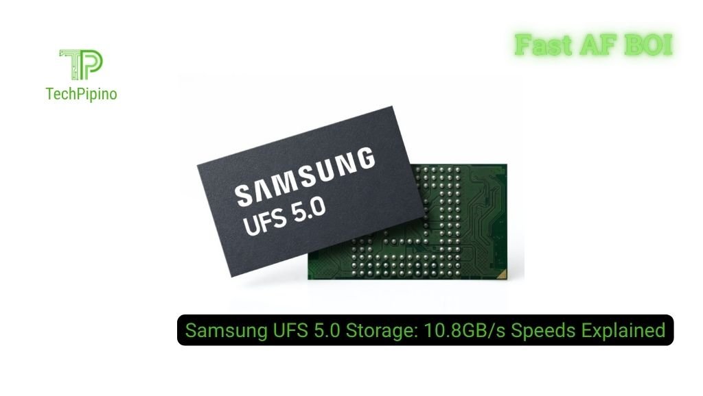 Samsung UFS 5.0 Storage: 10.8GB/s Speeds Explaine