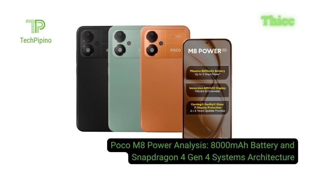 Poco M8 Power Analysis: 8000mAh Battery and Snapdragon 4 Gen 4 Systems Architecture