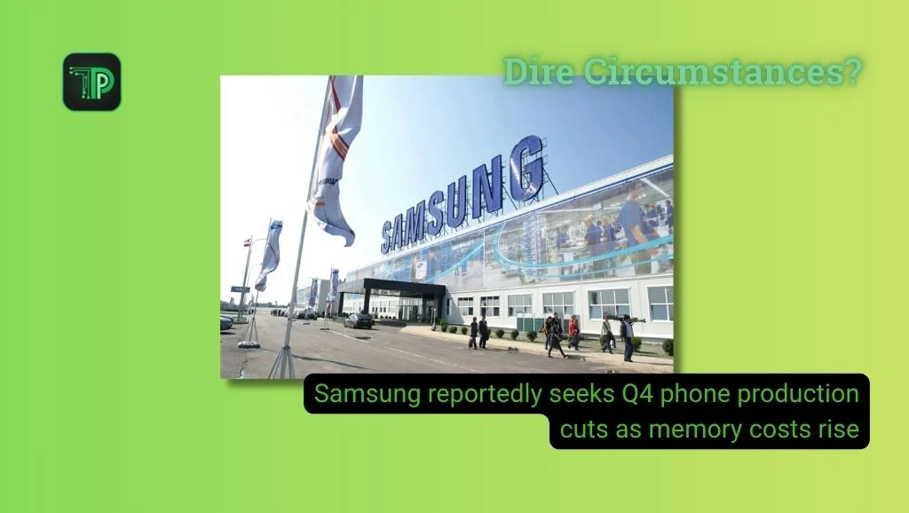 Samsung reportedly seeks Q4 phone production cuts as memory costs rise