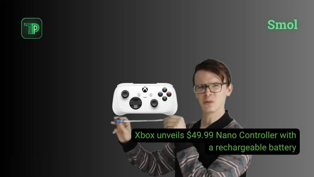 Xbox Nano Controller announced for $49.99 with a rechargeable battery
